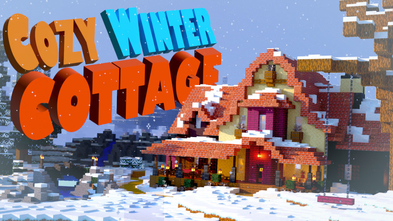 Cozy Winter Cottage Key Art