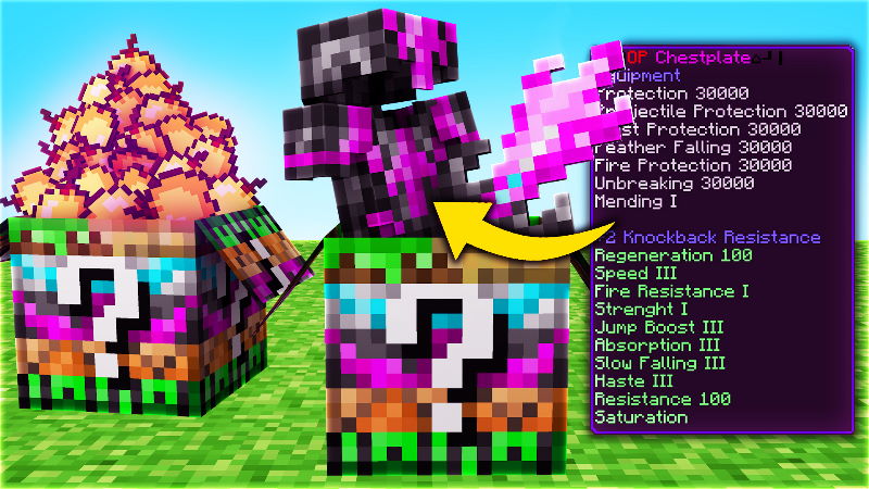 Lucky Blocks: Extreme in Minecraft Marketplace