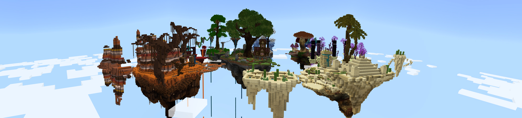 Skyblock Dimensions Panorama