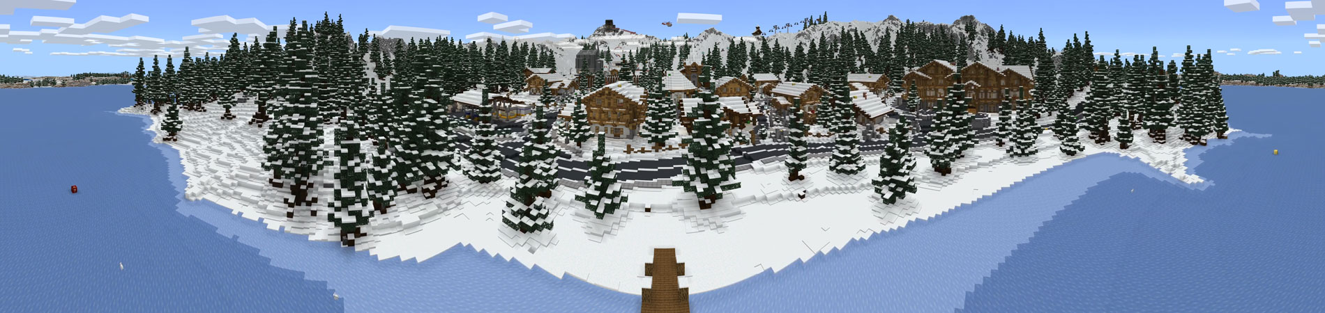 Lucky Blocks - Ski Resort Panorama