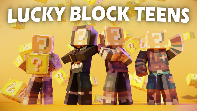 Lucky Block Teens Key Art