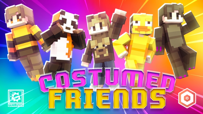 Costumed Friends By Gearblocks Minecraft Skin Pack Minecraft 