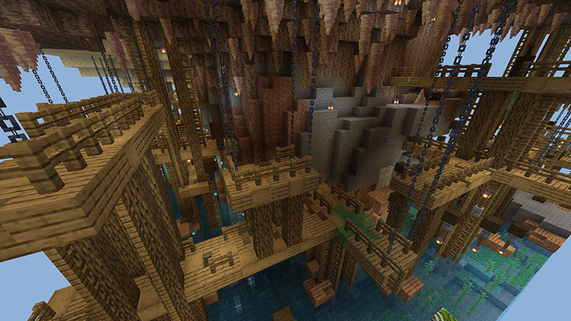 Spiral Caves Parkour by Chillcraft