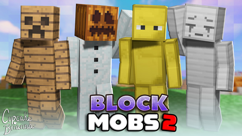 Block Mobs 2 HD Skin Pack Key Art