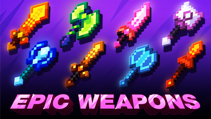 Epic Weapons Key Art
