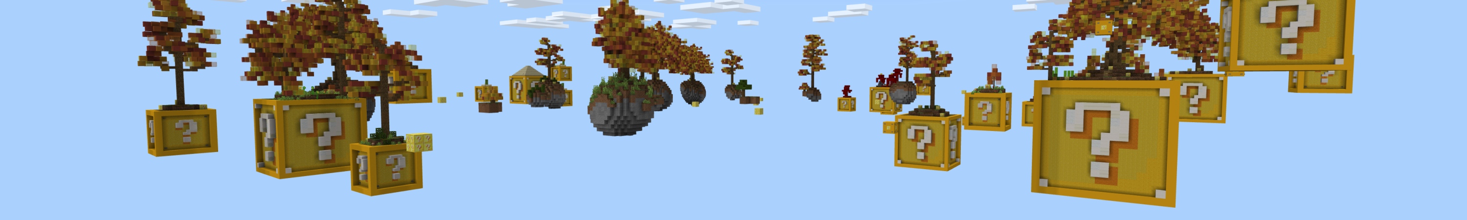 Lucky Fall Skyblock Panorama