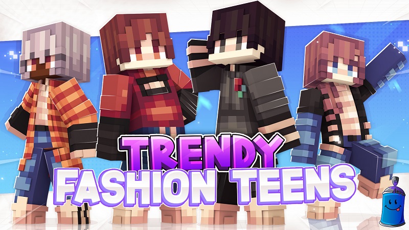 Trendy Fashion Teens Key Art