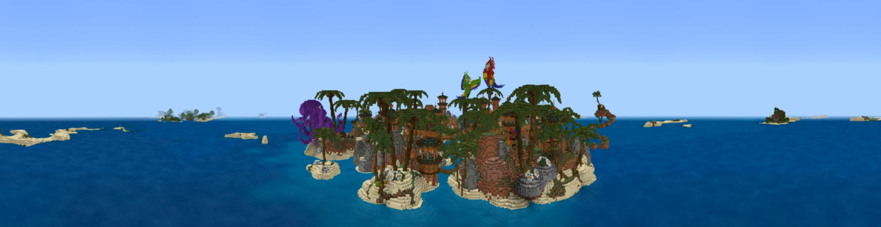 Tropical Island Panorama