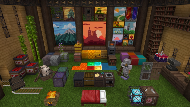 Classic Craft Vivid Pixels In Minecraft Marketplace Minecraft