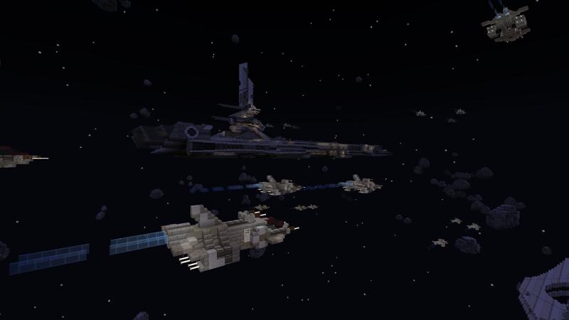 Lucky Skyblock Spaceship by Waypoint Studios