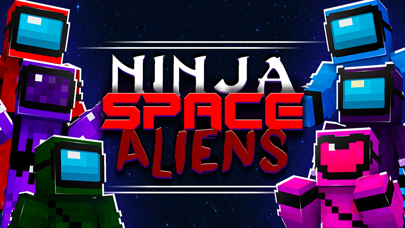 Ninja Space Aliens Key Art