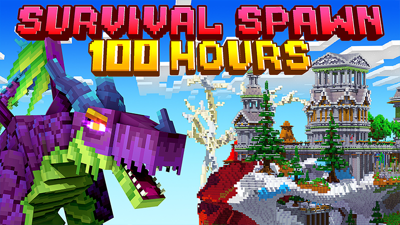 100 Hours Survival Spawn Key Art