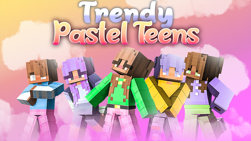 Trendy Pastel Teens Key Art