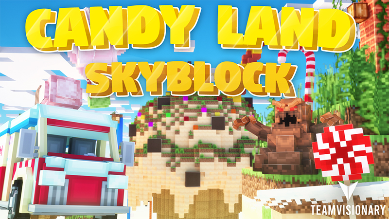 Candy Land Skyblock on the Minecraft Marketplace by Team Visionary Candy Land Skyblock on the Minecraft Marketplace by Team Visionary