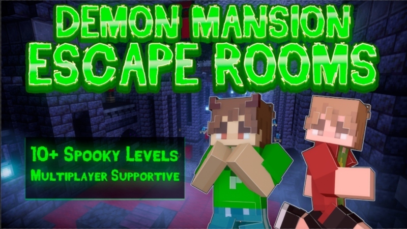 Demon Mansion Escape Rooms In Minecraft Marketplace Minecraft