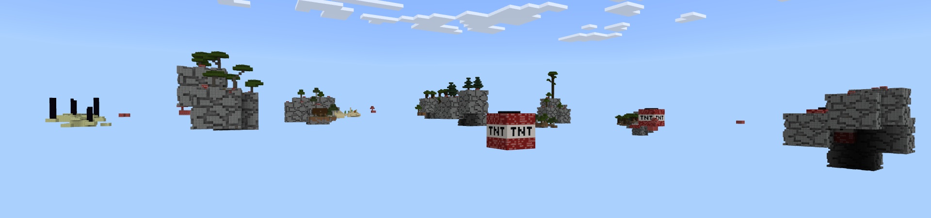 TNT Skyblock Panorama