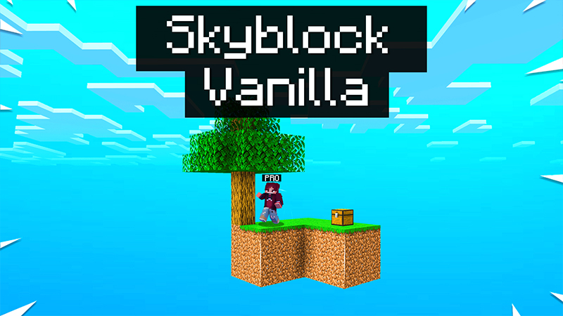 Skyblock Vanilla Key Art