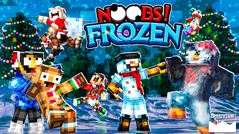 Noobs! Frozen Key Art