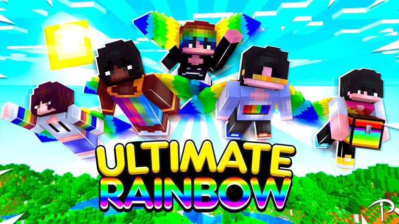 Ultimate Rainbow By Pickaxe Studios - Minecraft Marketplace (via 