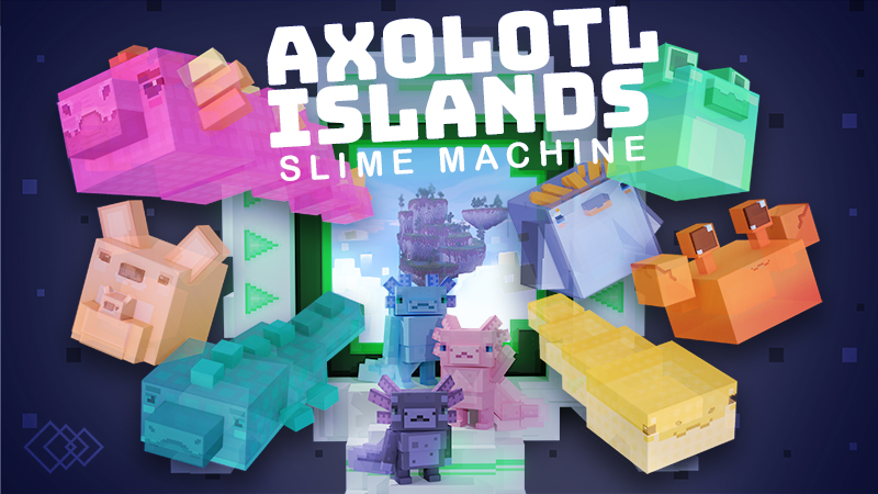 Axolotl Islands: Slime Machine in Minecraft Marketplace | Minecraft