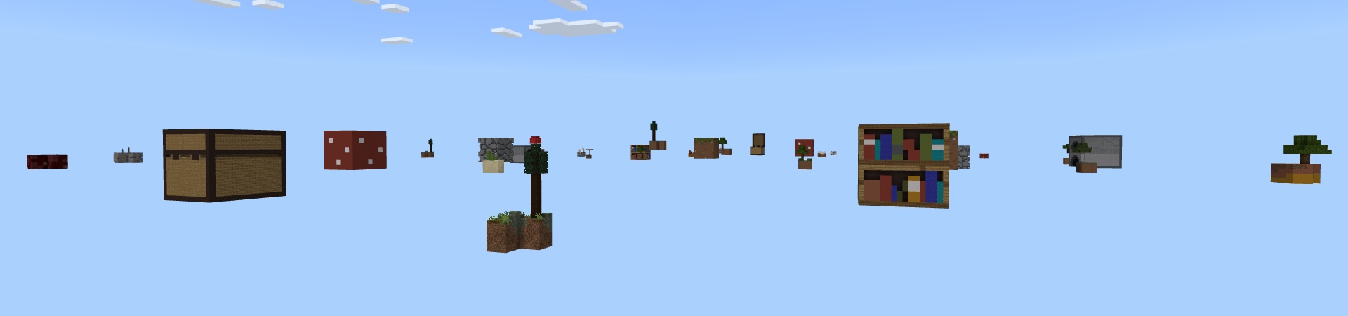 Skyblock Ultimate Blocks Panorama