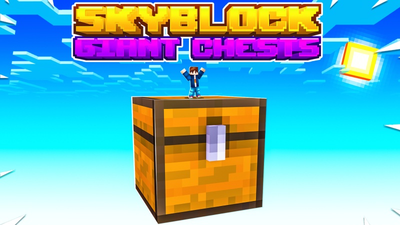 Skyblock Giant Chests Key Art