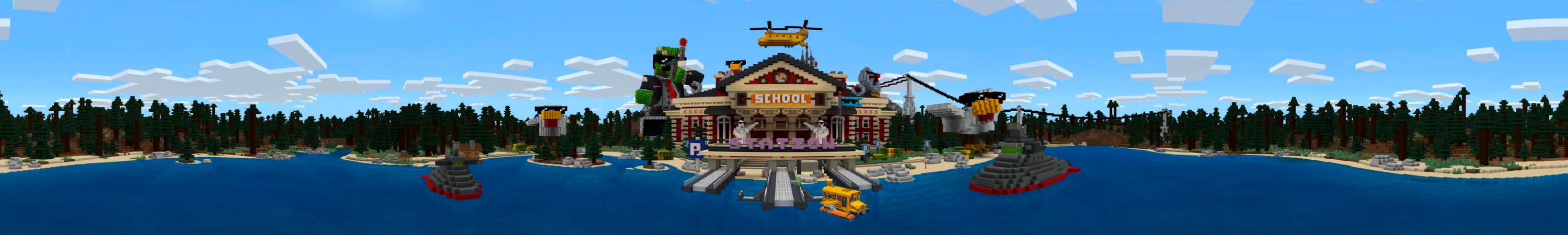 Spy Mobs School Panorama