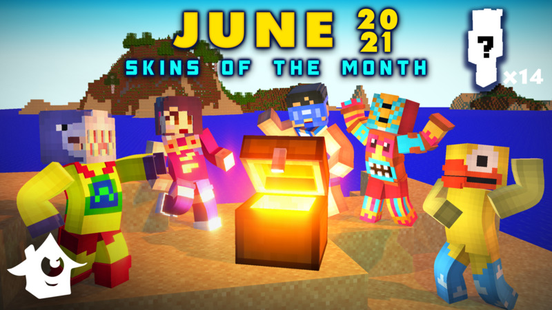 June Skins of the Month Key Art