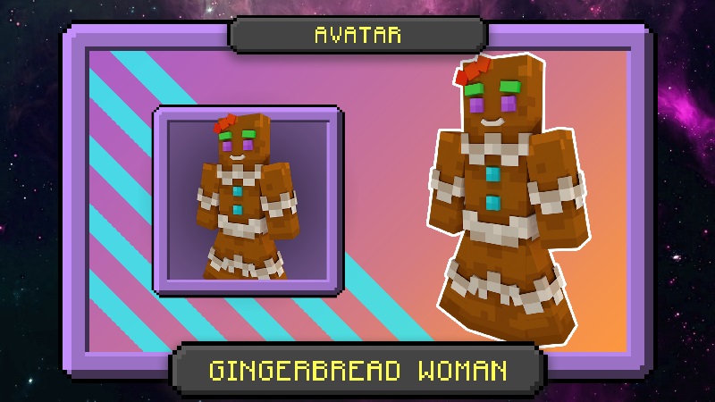 Gingerbread Woman Avatar Key Art