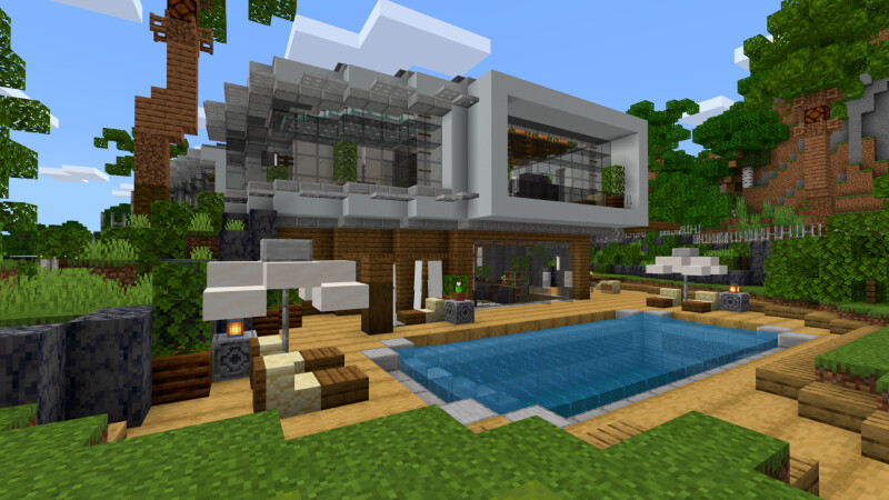 Mini Modern Mansion Screenshot #1