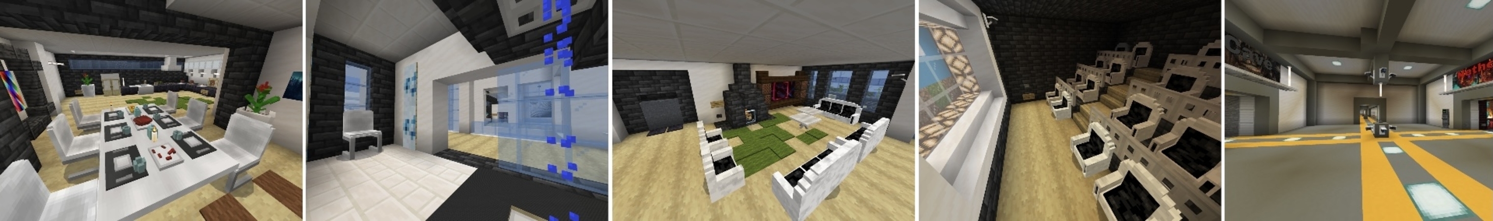 Ultimate Redstone Base Panorama