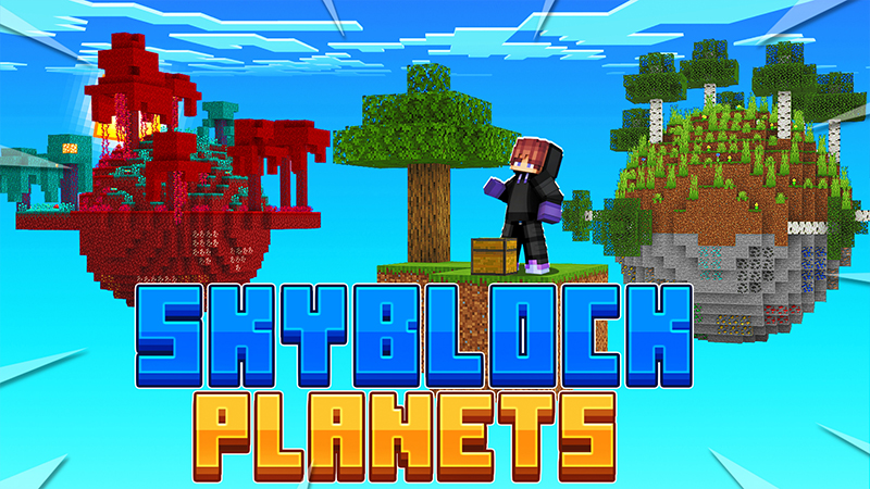 Skyblock Planets Key Art