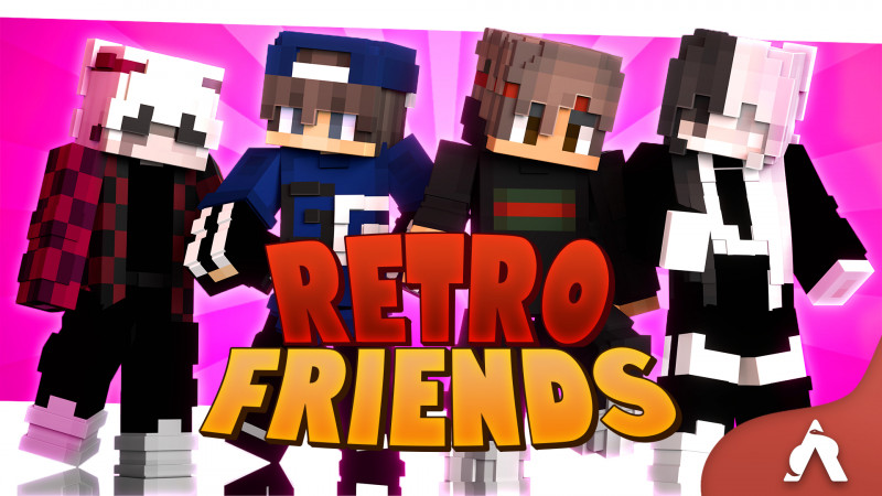 Retro Friends Key Art