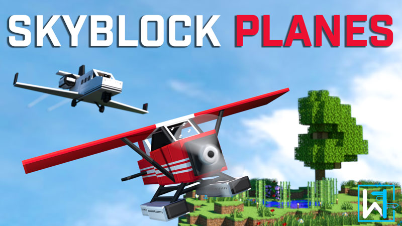 Skyblock Planes Key Art