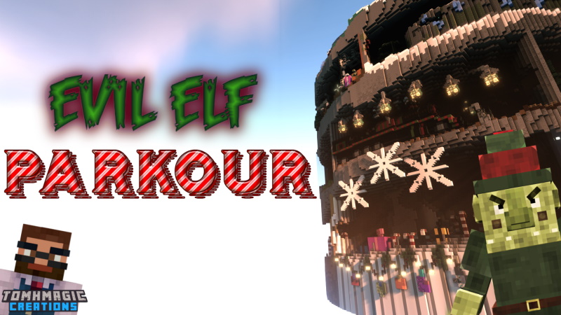 Evil Elf Parkour Key Art