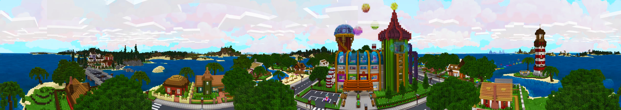 Lucky Bubble Factory Panorama