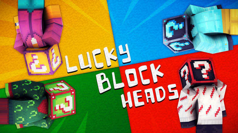 Lucky Block Heads on the Minecraft Marketplace by 57Digital Lucky Block Heads on the Minecraft Marketplace by 57Digital
