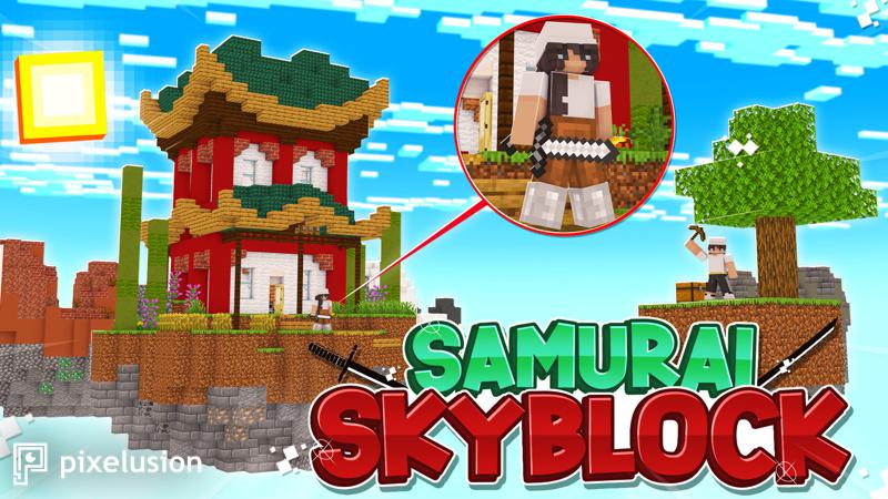 Samurai Skyblock Key Art