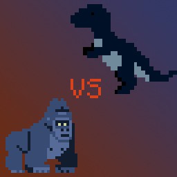 Gorilla vs. T-Rex Pack Icon