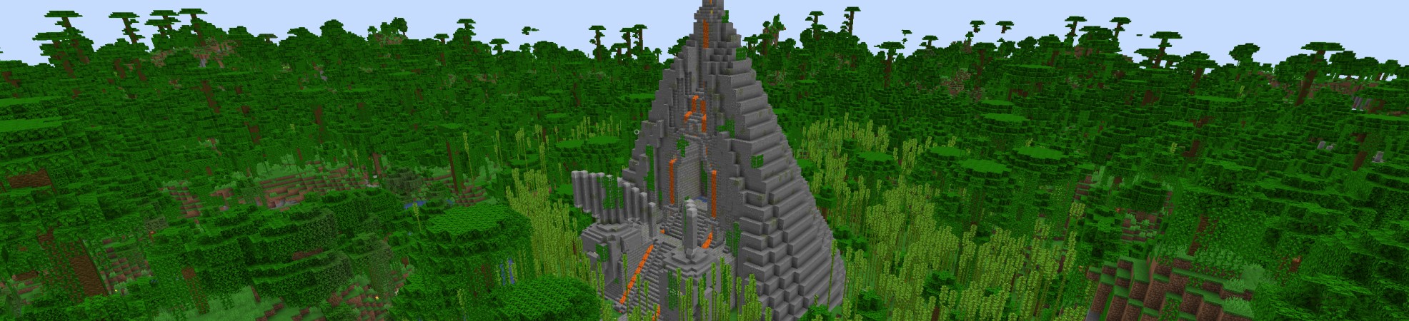 Jungle Temple Panorama