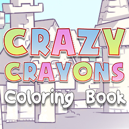 Crazy Crayons Coloring Book Pack Icon