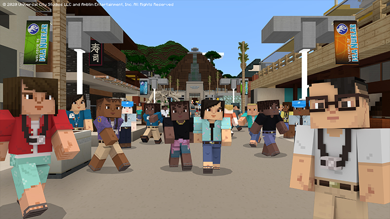 Jurassic World In Minecraft Marketplace Minecraft