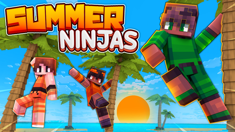 Summer Ninjas Key Art