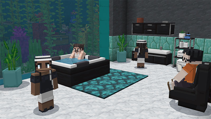Hotel Life in Minecraft Marketplace