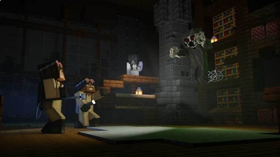 Ghost Hunters on the Minecraft Marketplace by CubeCraft Games Ghost Hunters on the Minecraft Marketplace by CubeCraft Games