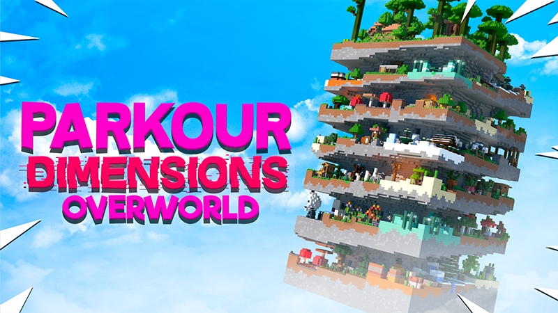 Parkour Dimensions: Overworld Key Art