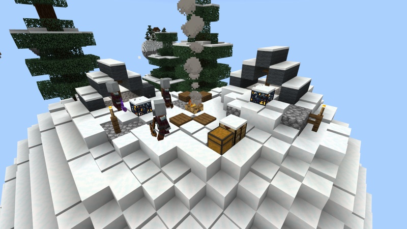 Mega Winter Skyblock Screenshot #4