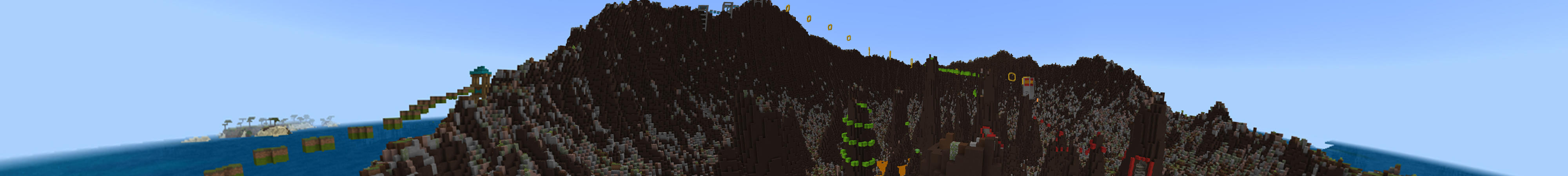 Volcano Parkour Panorama