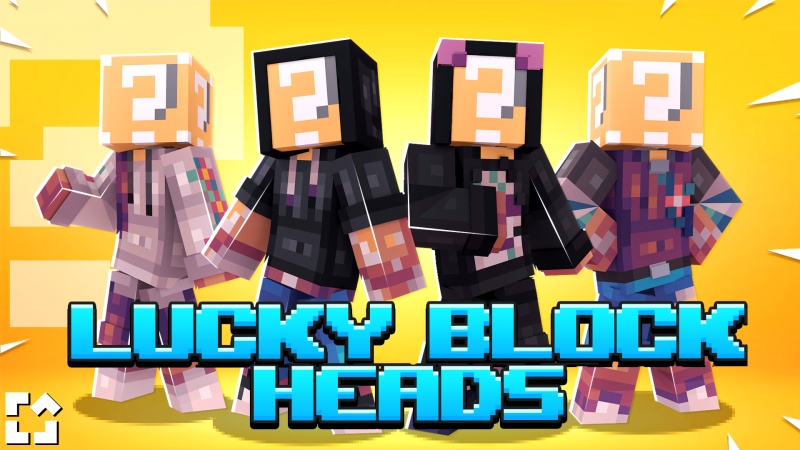 Lucky Block Heads Key Art