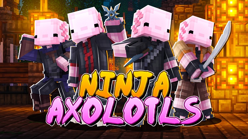 Ninja Axolotls Key Art